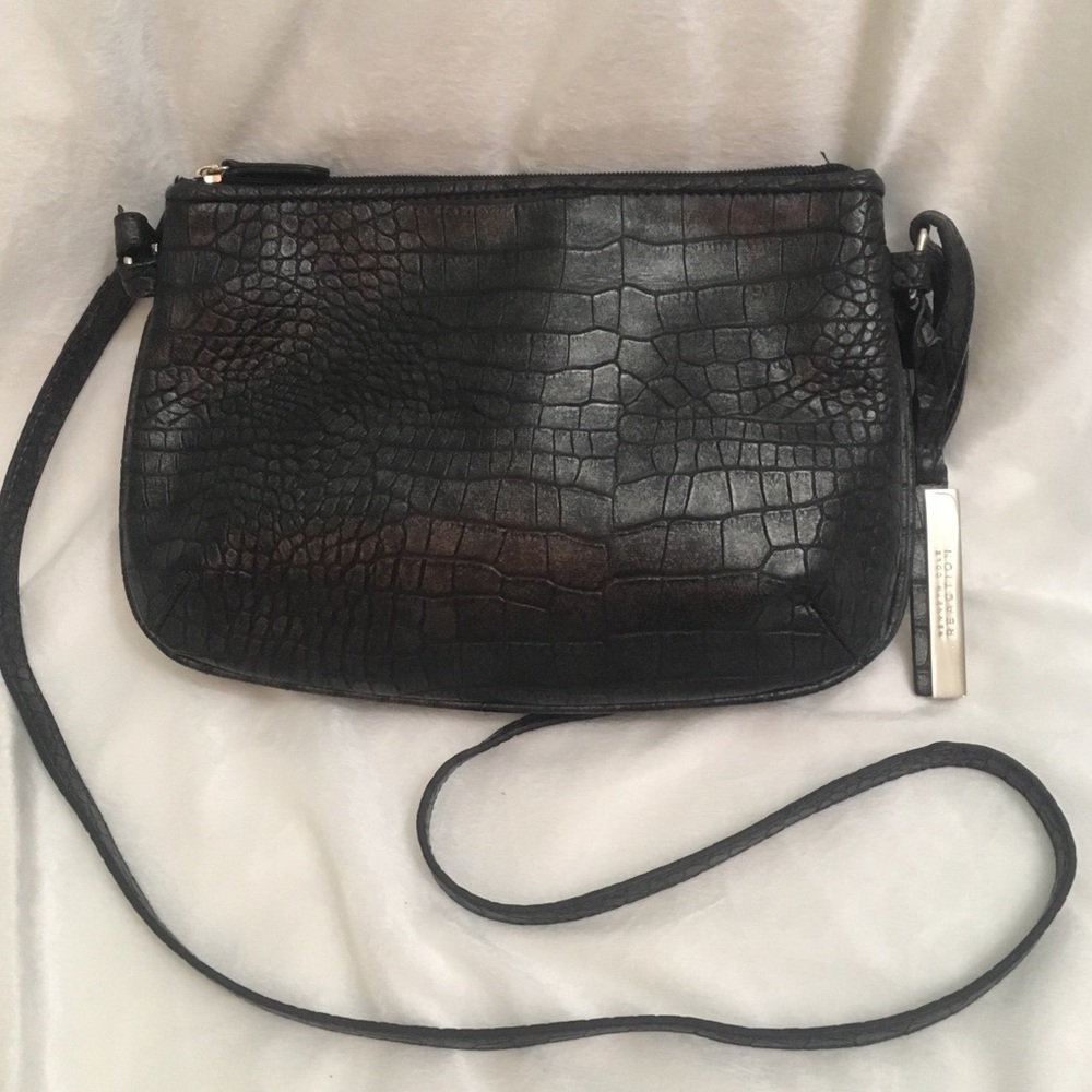 Sale! Kenneth Cole Reaction Gray Crossbody bag